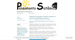 Desktop Screenshot of pensamentosistemico.com