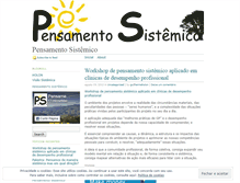 Tablet Screenshot of pensamentosistemico.com